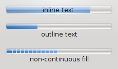 KCapacityBar Widget