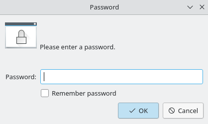 KPasswordDialog